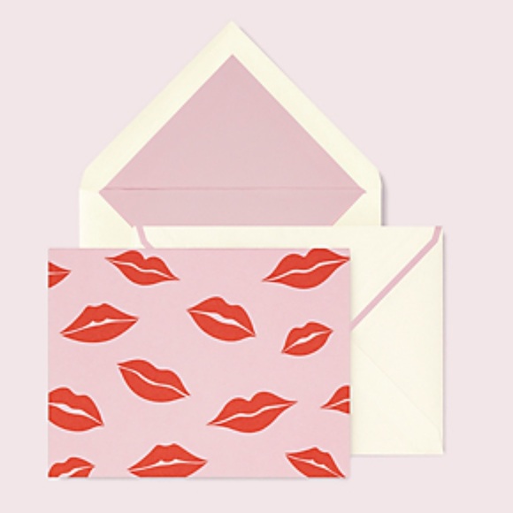 kate spade Other - π kate spade β οΈ Lips Notecard Set kate spade Other - π kate spade β οΈ Lips Notecard Set